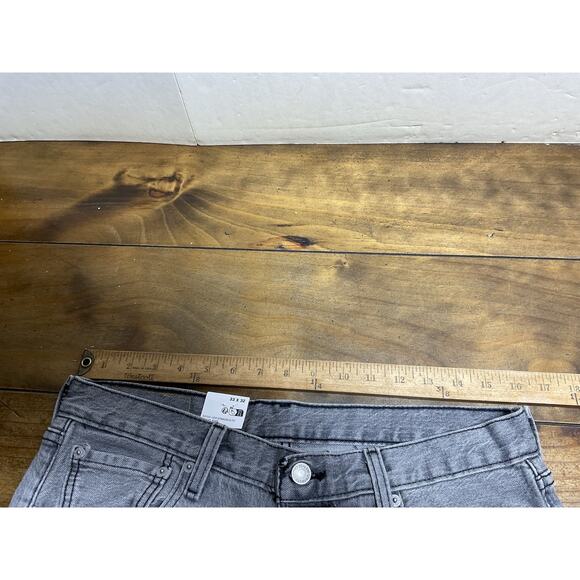 Levi's 501 150th Anniversary Button Fly 100% Cotton Gray Denim Jeans 33x32 NWT - Picture 8 of 10